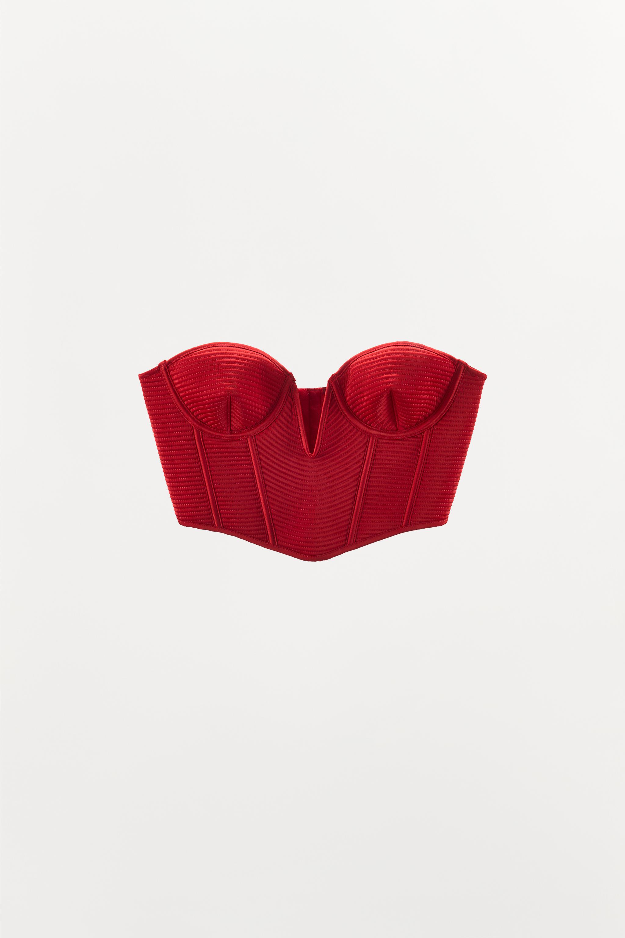 TOP CORSET À ARMATURES ET COUTURES ÉDITION LIMITÉE